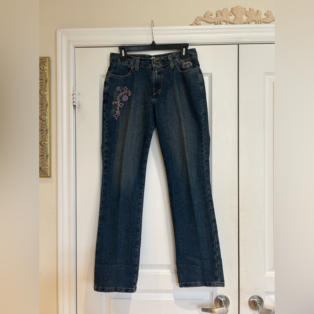 Vintage Tommy Hilfiger Women’s “Melissa” Embroidered Jeans Made in Canada
